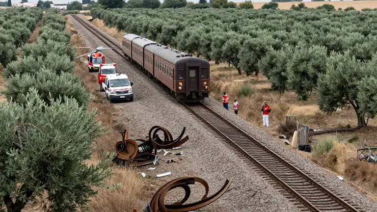 Illustration for: Spain Train Crash Kills 68, Second This Year